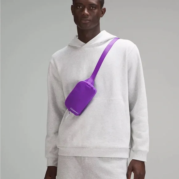 Lululemon Mini Belt Bag- Atomic Purple/Blue Linen - Picture 6 of 6